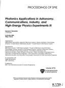 Photonics applications in astronomy, communications, industry, and high-energy physics experiments III