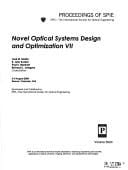 Novel optical systems design and optimization VII