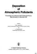 Deposition of atmospheric pollutants