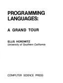 Programming languages, a grand tour