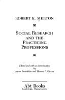Social research and the practicing professions