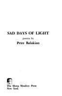 Sad days of light
