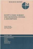 Egypt's food subsidy and rationing system