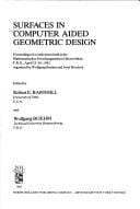 Surfaces in computer aided geometric design