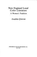 New England local color literature