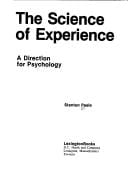 The science of experience