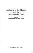 Authority in the church and the Schillebeeckx case