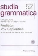 Audiatur vox sapientiae
