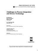Challenges in process integration and device technology