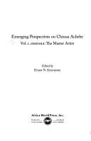 Emerging perspectives on Chinua Achebe