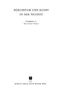 Bürgertum und Kunst in der Neuzeit