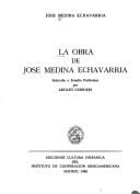 La obra de José Medina Echavarría