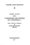 André Guyon présente "J'entends les portes du lointain-- "