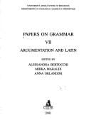Papers on grammar