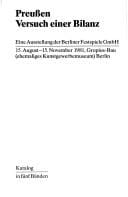 Preussen: Versuch einer Bilanz