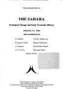 The Sahara, ecological change and early economic history