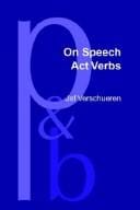 On speech act verbs