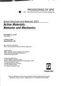 Smart structures and materials 2001