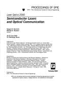 Semiconductor lasers and optical communication