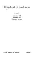 Gli Intellettuali e la Grande guerra