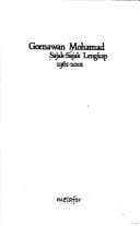 Sajak-sajak lengkap, 1961-2001