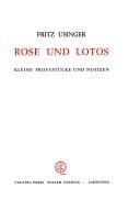 Rose und Lotos
