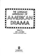 The Longman anthology of American drama