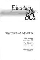 Education in the 80's--speech communication