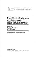 The Effect of modern agriculture on rural development