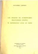 Los orígenes del romanticismoreaccionario español