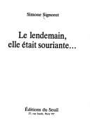 Le lendemain, elle était Souriante-