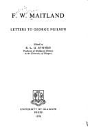 Letters to George Neilson