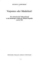 Vorposten oder Minderheit?