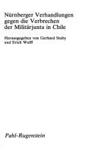 Nürnberger Verhandlungen gegen die Verbrechen der Militärjunta in Chile