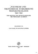 Politische und ökonomische Stabilisierung Westdeutschlands, 1945-1949