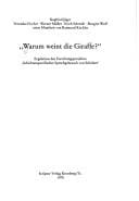 Warum weint die Giraffe?
