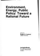 Environment, energy, public policy
