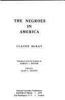 The Negroes in America