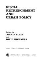 Fiscal retrenchment and urban policy
