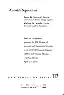Actinide separations