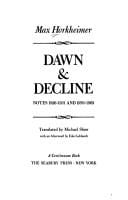 Dawn & decline