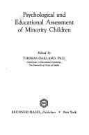 Psychological and educational assessment of minority children