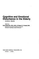 Cognitive and emotional disturbance in the elderly