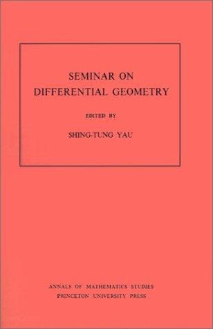 Seminar on differential geometry