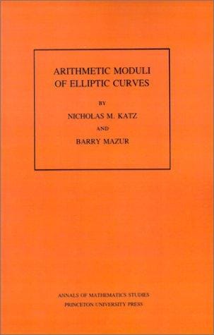 Arithmetic moduli of elliptic curves