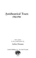Antitheatrical tracts, 1702-1704