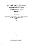 Regionale und lokale Räteorganisationen in Württemberg 1918/19 (Quellen zur Geschichte der Rätebewegung in Deutschland 1918/19) (German Edition)