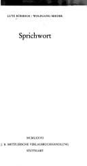 Sprichwort