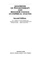 Handbook of psychotherapy and behavior change