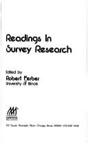 Readings in survey research